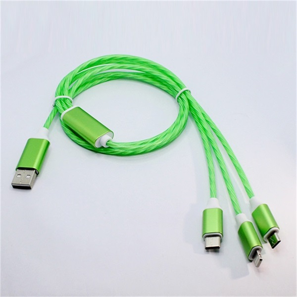 三合一流光數據線 三合一流光數據線